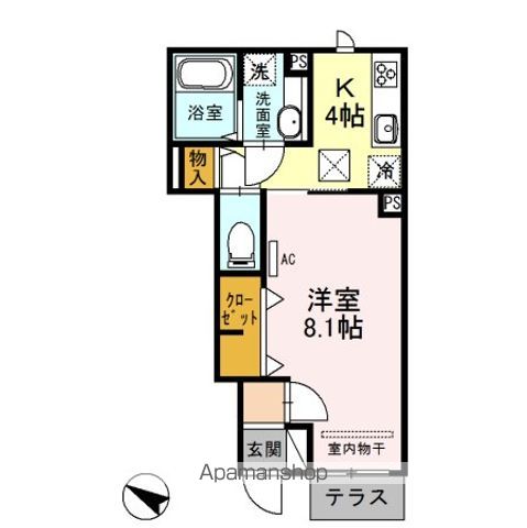 セジュールYの間取り写真