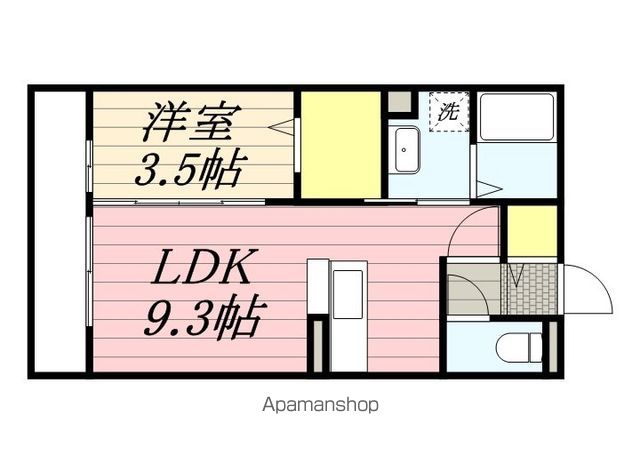 【ヒルズ堀割Ａの間取り】