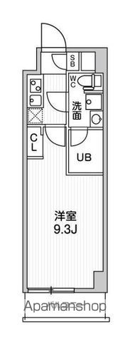 グラシアプレイス押上の間取り写真
