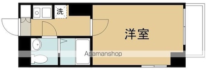 パレスＲＸ大和町[1K/22.5m2]の間取図