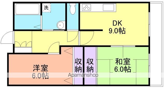 エスポワール紀ノ川の間取り