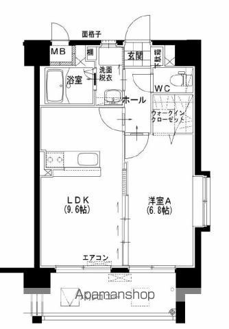 ヴィスコンティの間取り写真