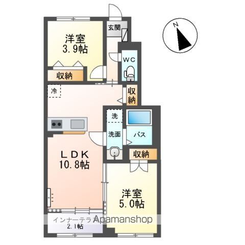 COMFORT LUMINOUSの間取り写真