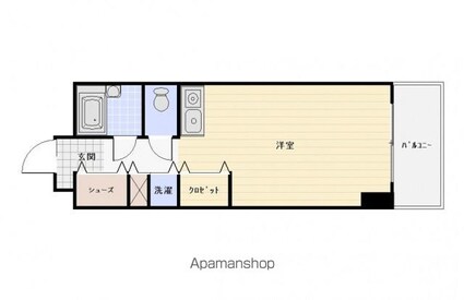 ＷＡＫＯ　Ｉｌｅ　ＢＬａｎｃｈｅ[1R/27.27m2]の間取図