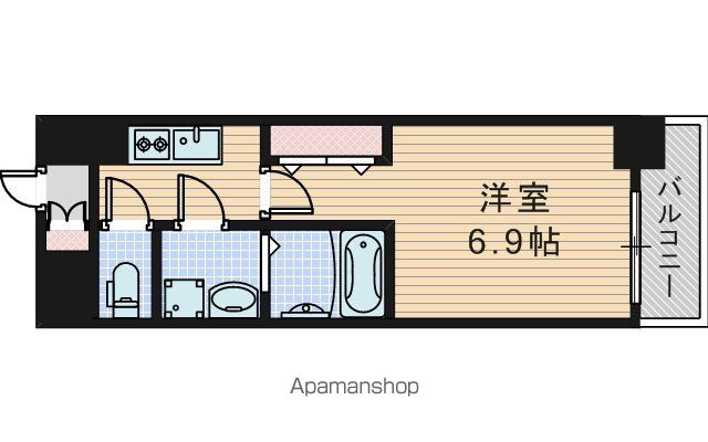 レジュールアッシュ淡路駅前の間取り写真