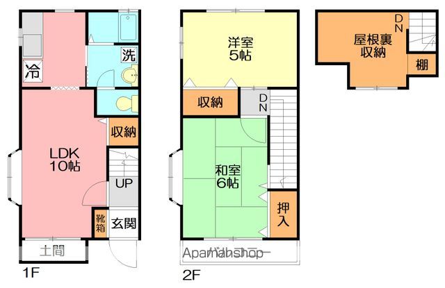 テラスフジの間取り写真