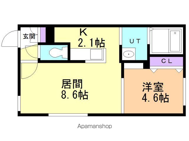 SPERANZA KITAMARUYAMAの間取り写真