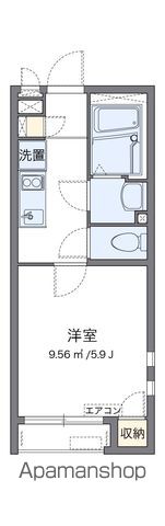 クレイノＯＬＩＶＥ 201 ｜ 東京都中野区沼袋２丁目35-10（賃貸アパート1K・2階・20.52㎡） その2