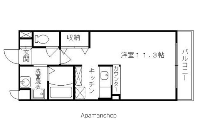 京町壱番館の間取り写真