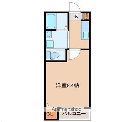 ブラン荒井A棟の間取り写真