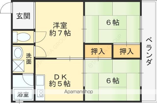 三上マンションの間取り写真