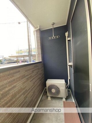 ディアコート林Ⅱ[2K/30.85m2]のバルコニー