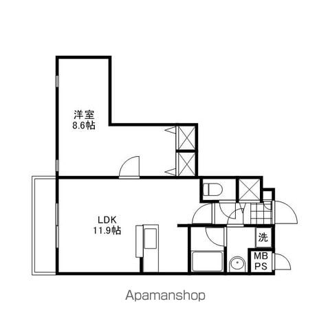 昭和住宅ビルの間取り写真