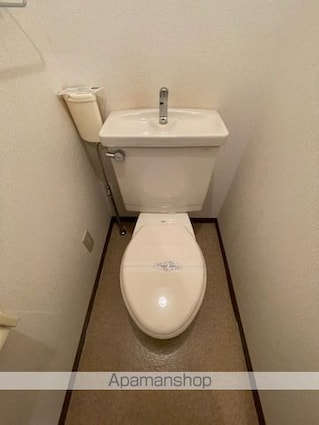 滋賀県草津市矢橋町[1K/22.68m2]のトイレ