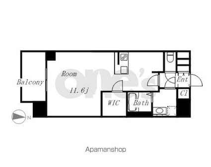 プレサンス　ＴＨＥ　栄[1K/29.93m2]の間取図