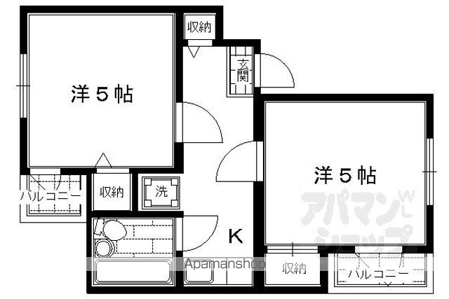 アブレスト西洞院の間取り写真