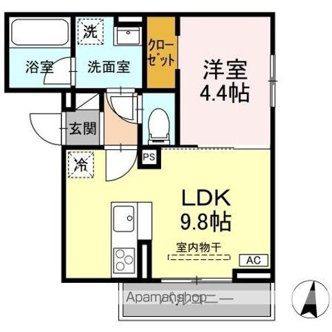 ヴィエントの間取り写真