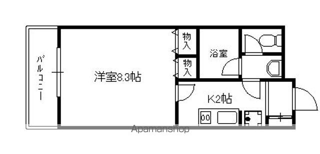 セジュール市ヶ尾の間取り写真