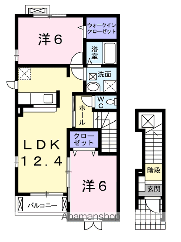 サンハイツ　セレーノの間取り