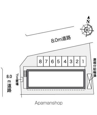 レオパレスオークアベニュー 101 ｜ 千葉県柏市高田475-1（賃貸アパート1K・1階・19.87㎡） その23