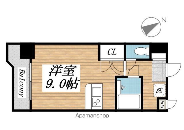 プレアール北方の間取り