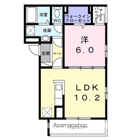 Ａー２（エーツー） 302 ｜ 東京都足立区梅田４丁目29-15（賃貸アパート1LDK・3階・40.47㎡） その2