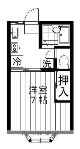 パームコートAの間取り写真