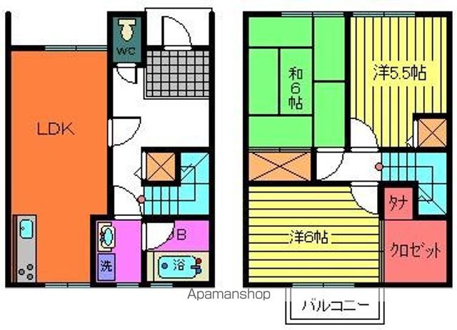 ハーブプラザ和泉鳥取I番館の間取り写真