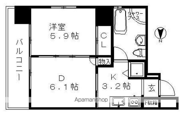 レインボーピア記念橋の間取り写真