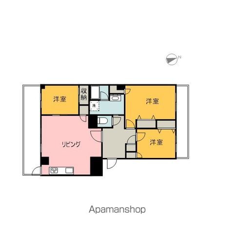 OC RESIDENCE R DESHIOの間取り写真