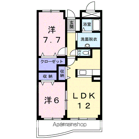 ラフィーネYAMAGUCHIの間取り写真
