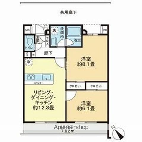ソフィアーレ代官山の間取り写真
