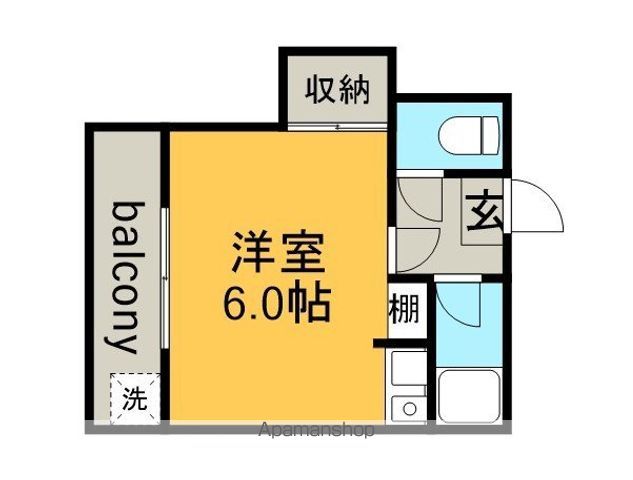ブルーハイツ印田の間取り写真