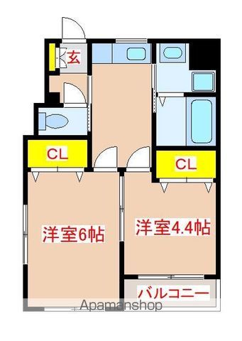 サンパーク国分C棟の間取り写真