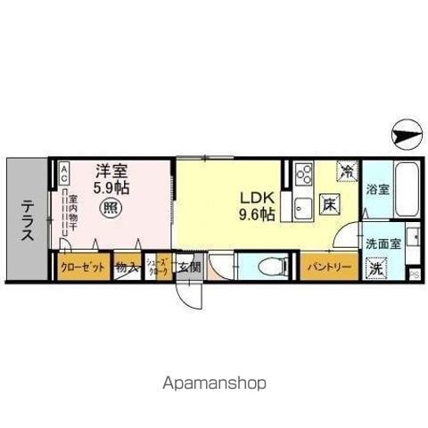 CHARDON SUDの間取り写真