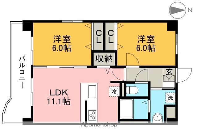 レイクサイドガーデン緑ヶ丘の間取り写真