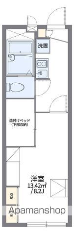 レオパレスクリンゲルの間取り