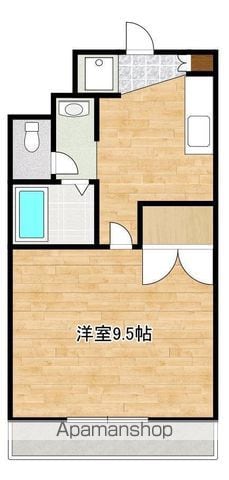 トウイナーズマンションの間取り写真