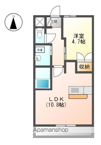 サンフィットの間取り写真