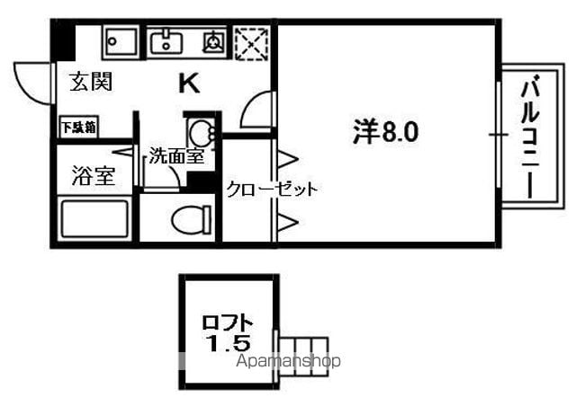 コンフォートビレッジ A棟の間取り写真