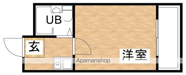岡本ハイツの間取り写真