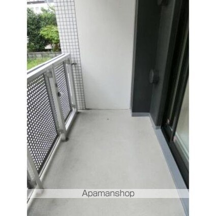 パークキューブ目黒タワー[1K/32.24m2]のバルコニー