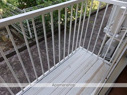 カラントアン[1K/23.44m2]のバルコニー