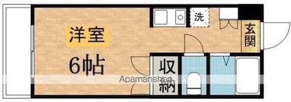 マ・メゾン[1R/19.44m2]の間取図