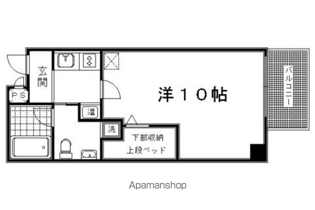 アクエルド御所北の間取り写真