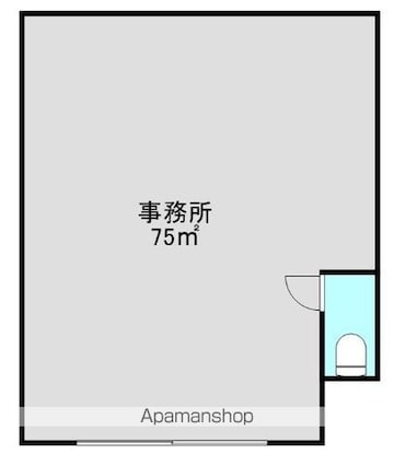 土入二葉ビル[事務所/75.7m2]の間取図