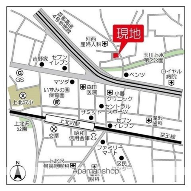 ＴＡＳ上北沢レジデンス[1DK/34.07m2]の共用部