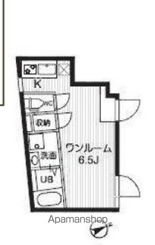 【世田谷区若林のマンションの間取り】