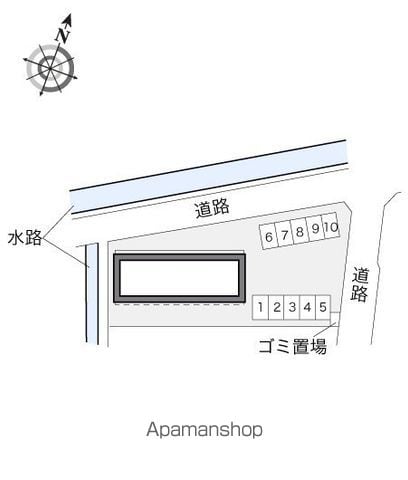 レオパレスＧＯＬＤ 105 ｜ 岐阜県羽島郡岐南町野中３丁目3-28（賃貸アパート1K・1階・23.18㎡） その15