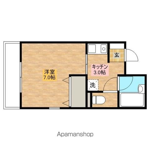 第8むさしマンションの間取り写真